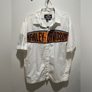 Harley Davidson Mechanic Button Up